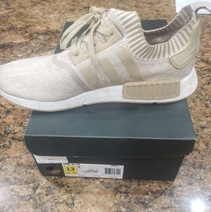 Adidas NMD beige shoes size 13